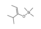 (1-isopropyl-propenyloxy)trimethylsilane结构式