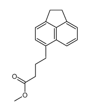 methyl 4-(1,2-dihydroacenaphthylen-5-yl)butanoate Structure