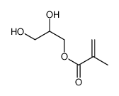 2,3-Dihydroxypropyl methacrylate结构式