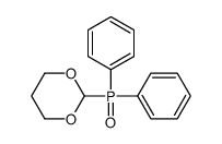 2-diphenylphosphoryl-1,3-dioxane结构式