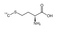 L-METHIONINE, [METHYL-14C] structure