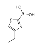 (3-ethyl-1,2,4-thiadiazol-5-yl)boronic acid Structure