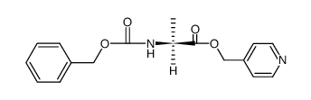 picolyl N-Cbz-L-alaninate Structure