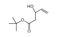 2-Methyl-2-propanyl (3R)-3-hydroxy-4-pentenoate结构式