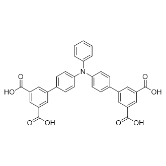 4',4'''-(Phenylazanediyl)bis(([1,1'-biphenyl]-3,5-dicarboxylic acid)) Structure