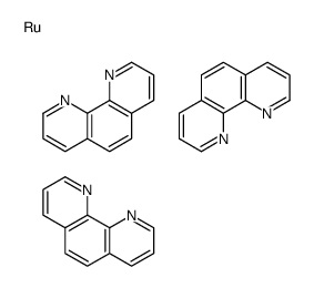 tris-(1,10-phenanthroline)ruthenium结构式