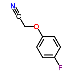 2-(4-氟苯氧基)乙腈结构式