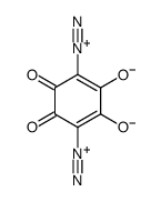 2,5-didiazonio-3,6-dioxocyclohexa-1,4-diene-1,4-diolate结构式