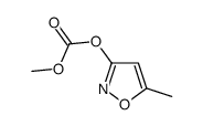 Carbonic acid, methyl 5-methyl-3-isoxazolyl ester (8CI) Structure