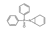 7-diphenylphosphoryl-7-azabicyclo[4.1.0]hept-3-ene结构式