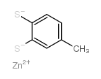 toluene-3,4-dithiolato zinc结构式