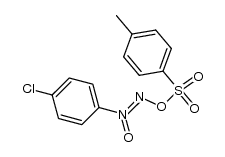 N'-Tosyloxy-N-[4-chlor-phenyl]-diimid-N-oxid Structure