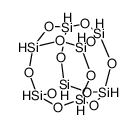 氢基倍半硅氧烷(又名:氢基POSS)结构式