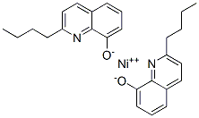 Nickel(II)bis(2-butylquinoline-8-olate)结构式