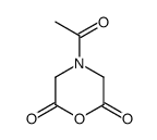 2,6-Morpholinedione, 4-acetyl- (9CI)结构式