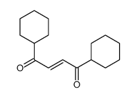 1,4-dicyclohexylbut-2-ene-1,4-dione Structure