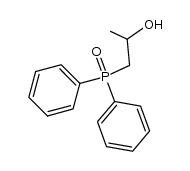 1-(diphenylphosphinoyl)propan-2-ol结构式