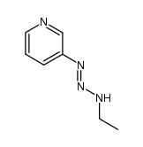 3-(3-ethyl-triazenyl)-pyridine Structure