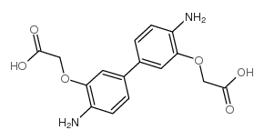 2-[2-amino-5-[4-amino-3-(carboxymethoxy)phenyl]phenoxy]acetic acid Structure