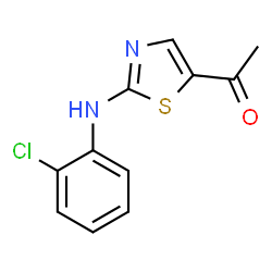 1-[2-(2-CHLOROANILINO)-1,3-THIAZOL-5-YL]-1-ETHANONE picture