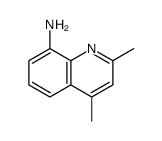 2,4-dimethylquinolin-8-amine结构式
