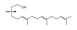 (6E,10E,R)-3,7,11,15-Tetramethyl-6,10,14-hexadecatrien-1-ol structure