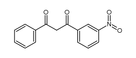 1-(3'-nitrophenyl)-3-phenylpropane-1,3-dione Structure