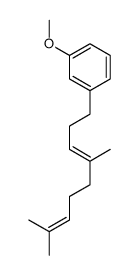 1-(4,8-dimethylnona-3,7-dienyl)-3-methoxybenzene Structure