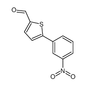 5-(3-NITROPHENYL)-2-THIOPHENECARBALDEHYDE Structure