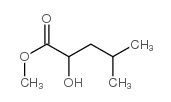 Methyl 2-hydroxy-4-methylvalerate structure