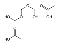 acetic acid,hydroxymethoxymethoxymethanol Structure