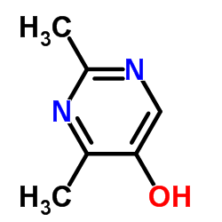 2,4-二甲基-5-羟基嘧啶结构式