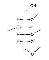 2,3,4,6-tetra-O-methyl-D-sorbitol结构式