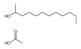 acetic acid,dodecan-2-ol结构式