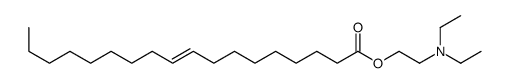 2-(diethylamino)ethyl oleate结构式