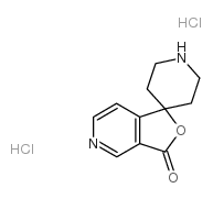 SPIRO[FURO[3,4-C]PYRIDINE-1(3H),4'-PIPERIDIN]-3-ONEHYDROCHLORIDE Structure