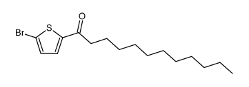 1-(5-bromothien-2-yl)-dodecan-1-one结构式