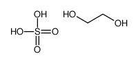 ethane-1,2-diol,sulfuric acid Structure