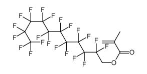 2,2,3,3,4,4,5,5,6,6,7,7,8,8,9,9,10,10,11,11,11-henicosafluoroundecyl methacrylate Structure