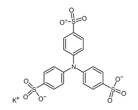 Tris-(p-sulfophenyl)-amin-Kaliumsalz结构式
