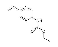(6-methoxy-pyridin-3-yl)-carbamic acid ethyl ester Structure