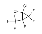 1,1-dichloro-2,2,3-trifluoro-3-(trifluoromethyl)cyclopropane Structure