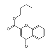 butyl 4-oxochromene-2-carboxylate Structure