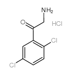2-amino-1-(2,5-dichloro-phenyl)-ethanone hydrochloride Structure
