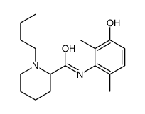 1-butyl-N-(3-hydroxy-2,6-dimethylphenyl)piperidine-2-carboxamide结构式