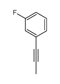 BENZENE, 1-FLUORO-3-(1-PROPYN-1-YL)-结构式