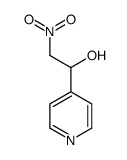 2-nitro-1-pyridin-4-ylethanol structure