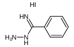 benzenecarboximidohydrazide hydroiodide结构式