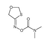 [(Z)-1,3-oxathiolan-4-ylideneamino] N,N-dimethylcarbamate结构式