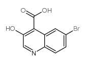 6-bromo-3-hydroxyquinoline-4-carboxylic acid图片